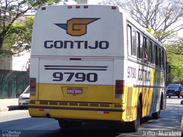 Empresa Gontijo de Transportes 9790 na cidade de Belo Horizonte, Minas Gerais, Brasil, por Júlio  Mandelli. ID da foto: 2933066.