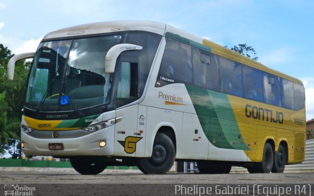 Empresa Gontijo de Transportes 18155 na cidade de Porto Velho, Rondônia, Brasil, por Phelipe Gabriel Campos de Souza. Número da foto: #2933647.