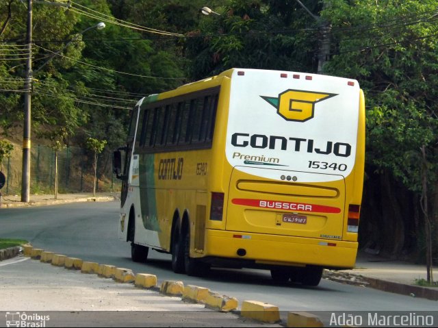 Empresa Gontijo de Transportes 15340 na cidade de Belo Horizonte, Minas Gerais, Brasil, por Adão Raimundo Marcelino. ID da foto: 2933023.