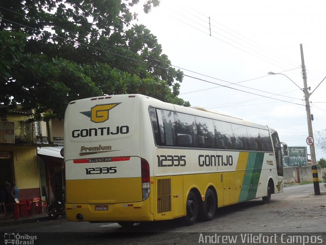 Empresa Gontijo de Transportes 12335 na cidade de Pirapora, Minas Gerais, Brasil, por Andrew Campos. Número da foto: #2932254.