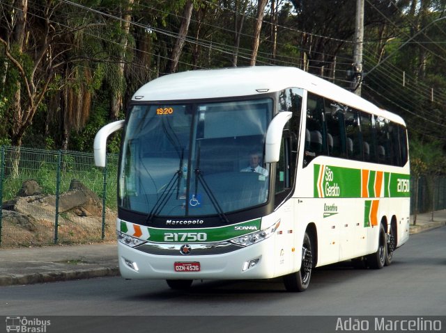Cia. São Geraldo de Viação 21750 na cidade de Belo Horizonte, Minas Gerais, Brasil, por Adão Raimundo Marcelino. Número da foto: #2933036.
