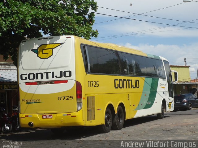 Empresa Gontijo de Transportes 11725 na cidade de Pirapora, Minas Gerais, Brasil, por Andrew Campos. ID da foto: 2932197.