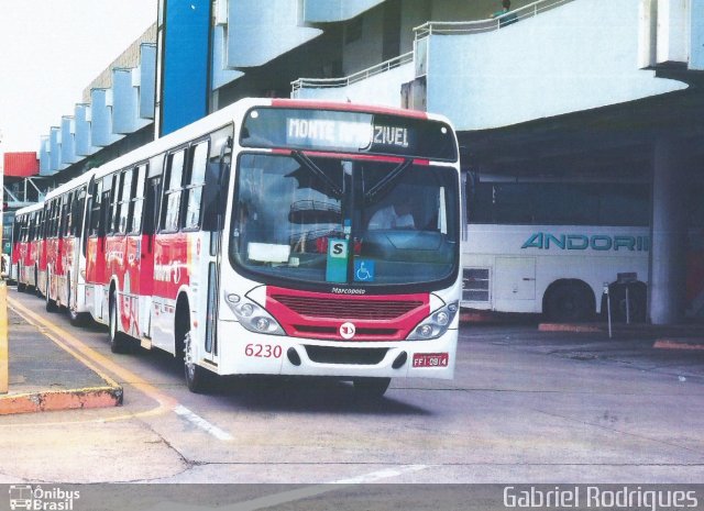 Expresso Itamarati 6230 na cidade de São José do Rio Preto, São Paulo, Brasil, por Gabriel Rodrigues. Número da foto: #2931274.