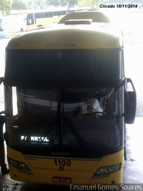 Viação Nordeste 1100 na cidade de João Pessoa, Paraíba, Brasil, por Emanuel Gomes Soares. Número da foto: #2934458.