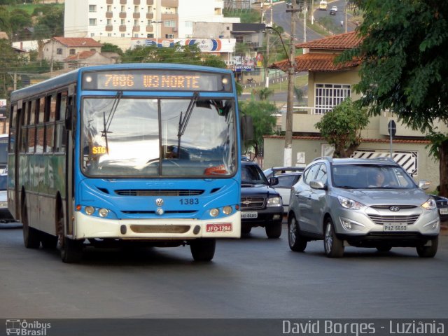 CT Expresso 1383 na cidade de Luziânia, Goiás, Brasil, por David Borges. ID da foto: 2933809.