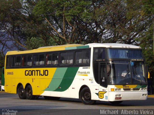 Empresa Gontijo de Transportes 11465 na cidade de São Paulo, São Paulo, Brasil, por Michael  Alberto Vieira. Número da foto: #2934616.