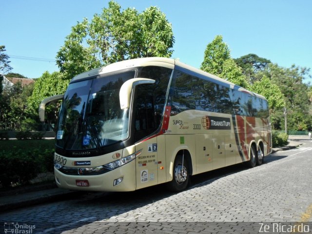 TransTupi Turismo e Fretamento 3300 na cidade de Petrópolis, Rio de Janeiro, Brasil, por Zé Ricardo Reis. Número da foto: #2934948.