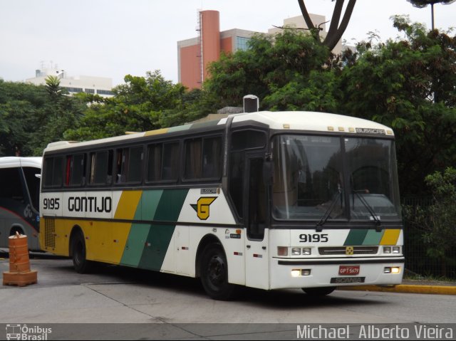 Empresa Gontijo de Transportes 9195 na cidade de São Paulo, São Paulo, Brasil, por Michael  Alberto Vieira. Número da foto: #2934300.