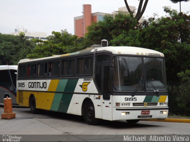 Empresa Gontijo de Transportes 9195 na cidade de São Paulo, São Paulo, Brasil, por Michael  Alberto Vieira. ID da foto: 2934300.