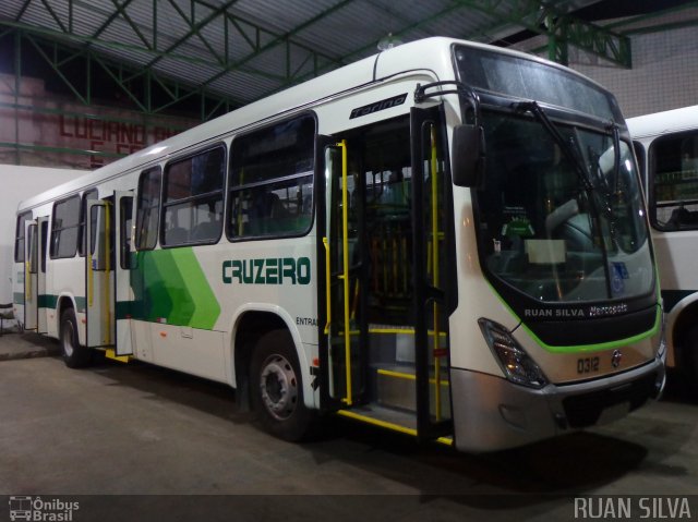Empresa Viação Cruzeiro 0312 na cidade de Campina Grande, Paraíba, Brasil, por Ruan Silva. Número da foto: #2935901.