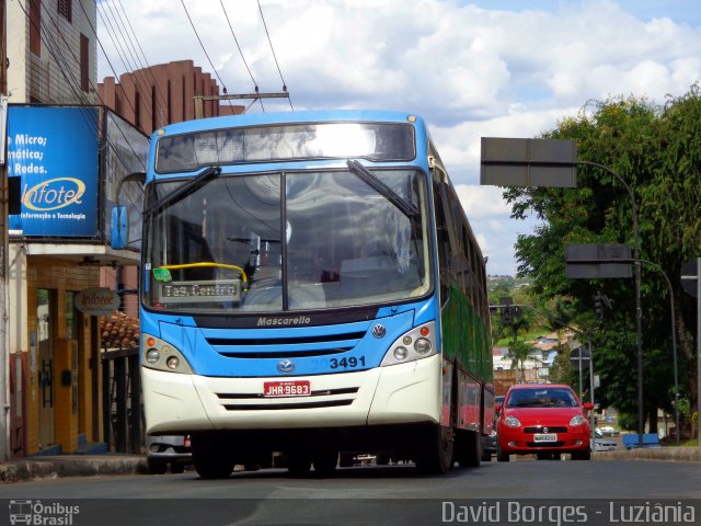 CT Expresso 3491 na cidade de Luziânia, Goiás, Brasil, por David Borges. ID da foto: 2933779.