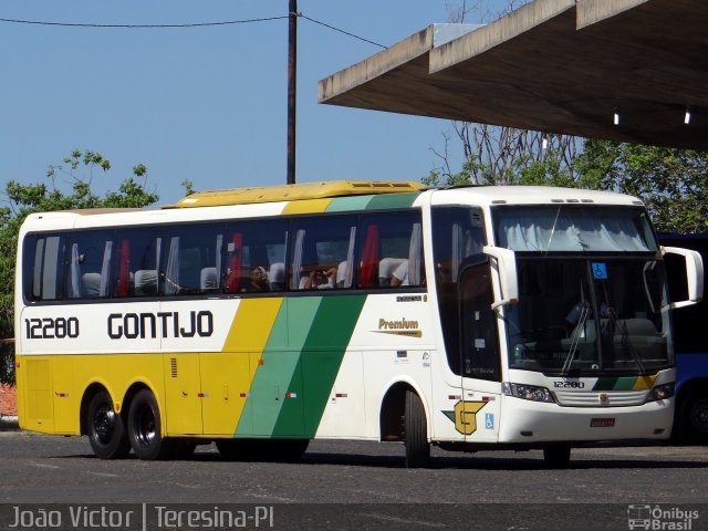 Empresa Gontijo de Transportes 12280 na cidade de Teresina, Piauí, Brasil, por João Victor. ID da foto: 2935926.