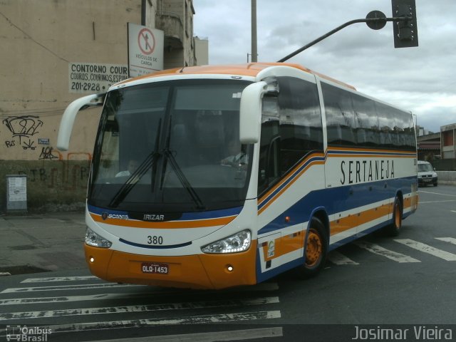 Viação Sertaneja 380 na cidade de Belo Horizonte, Minas Gerais, Brasil, por Josimar Vieira. Número da foto: #2935678.
