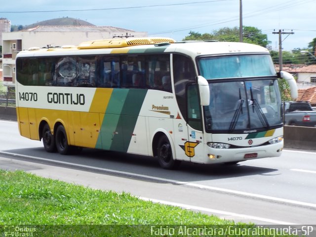 Empresa Gontijo de Transportes 14070 na cidade de Guaratinguetá, São Paulo, Brasil, por Fabio Alcantara. Número da foto: #2935511.