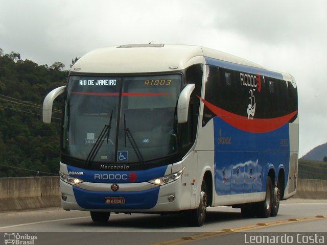 Viação Riodoce 91003 na cidade de Teresópolis, Rio de Janeiro, Brasil, por Leonardo Costa. ID da foto: 2937195.