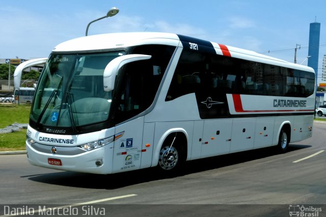 Auto Viação Catarinense 3121 na cidade de Curitiba, Paraná, Brasil, por Danilo Marcelo Silva. Número da foto: #2937076.