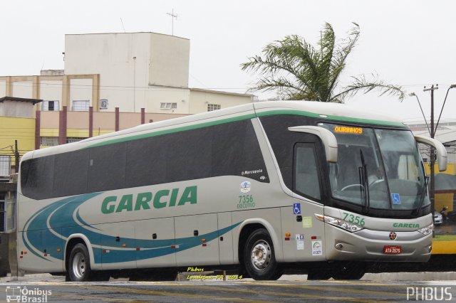 Viação Garcia 7356 na cidade de Londrina, Paraná, Brasil, por Paulo Henrique. Número da foto: #2937471.