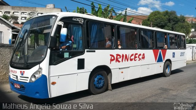 Viação Princesa da Serra 208 na cidade de Valença, Rio de Janeiro, Brasil, por Matheus Ângelo Souza e Silva. Número da foto: #2936147.