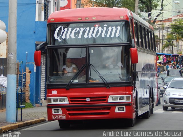 Querubim Transportes e Turismo 010 na cidade de Aparecida, São Paulo, Brasil, por André Luiz Gomes de Souza. ID da foto: 2938198.