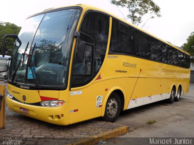 Viação Itapemirim 7001 na cidade de São Paulo, São Paulo, Brasil, por Manoel Junior. ID da foto: 2936580.