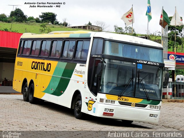 Empresa Gontijo de Transportes 15730 na cidade de João Monlevade, Minas Gerais, Brasil, por Antonio Carlos Fernandes. Número da foto: #2939240.