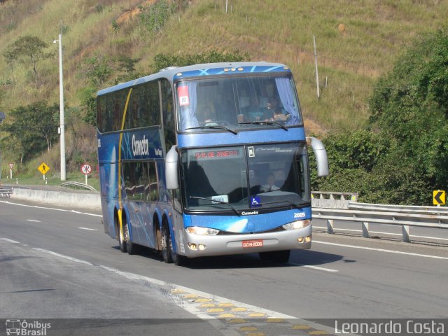 Viação Cometa 2005 na cidade de Três Rios, Rio de Janeiro, Brasil, por Leonardo Costa. ID da foto: 2938935.