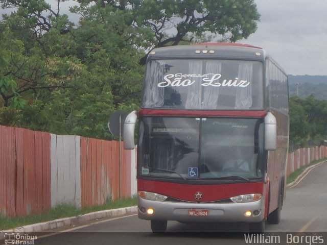 Expresso São Luiz 7120 na cidade de Brasília, Distrito Federal, Brasil, por William  Borges. Número da foto: #2939664.