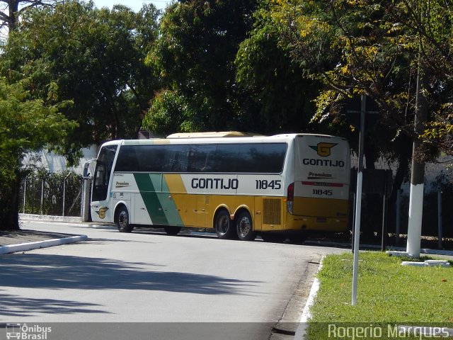 Empresa Gontijo de Transportes 11845 na cidade de Taubaté, São Paulo, Brasil, por Rogerio Marques. Número da foto: #2942063.