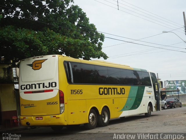 Empresa Gontijo de Transportes 11565 na cidade de Pirapora, Minas Gerais, Brasil, por Andrew Campos. ID da foto: 2942211.