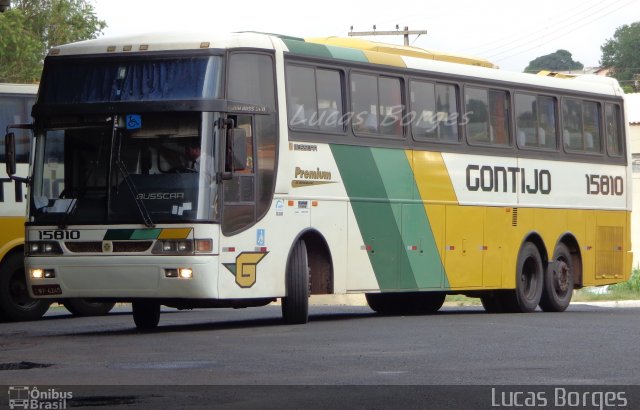 Empresa Gontijo de Transportes 15810 na cidade de Araxá, Minas Gerais, Brasil, por Lucas Borges . Número da foto: #2942233.