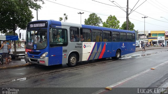 Viação Bertioga 13802 na cidade de Guarujá, São Paulo, Brasil, por Lucas Cirilo. Número da foto: #2940825.