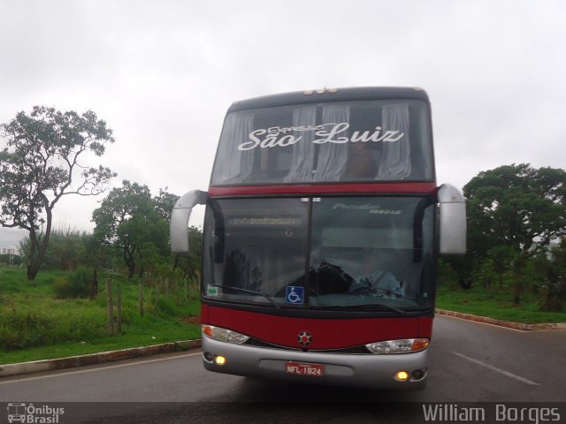 Expresso São Luiz 7120 na cidade de Brasília, Distrito Federal, Brasil, por William  Borges. Número da foto: #2941468.