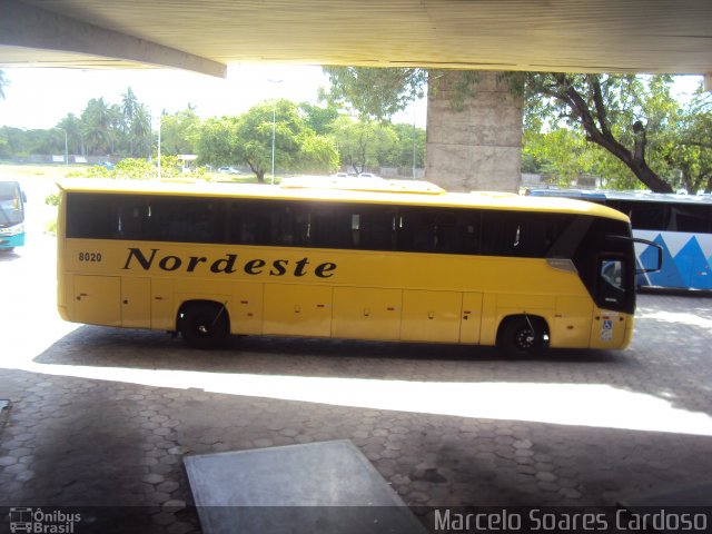Viação Nordeste 8020 na cidade de João Pessoa, Paraíba, Brasil, por Marcelo Soares Cardoso. Número da foto: #2940700.