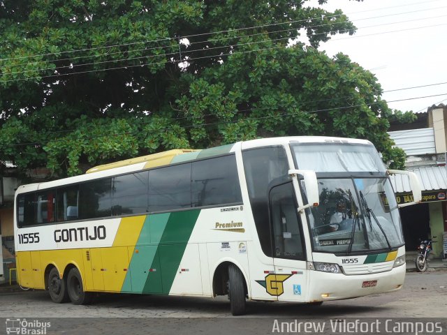 Empresa Gontijo de Transportes 11555 na cidade de Pirapora, Minas Gerais, Brasil, por Andrew Campos. Número da foto: #2942182.