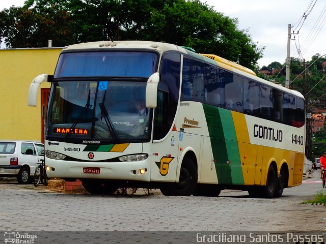 Empresa Gontijo de Transportes 14140 na cidade de Coronel Fabriciano, Minas Gerais, Brasil, por Graciliano Santos Passos. Número da foto: #2940708.