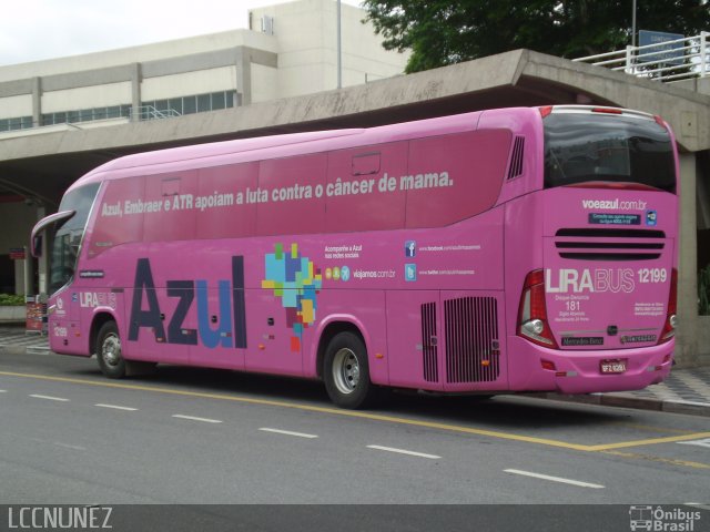 Lirabus 12199 na cidade de São Paulo, São Paulo, Brasil, por Luis Nunez. Número da foto: #2942519.