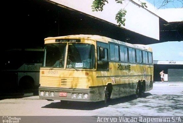 Viação Itapemirim 6501 na cidade de Vitória, Espírito Santo, Brasil, por Robert Feres Tompsom Machado. ID da foto: 2943708.