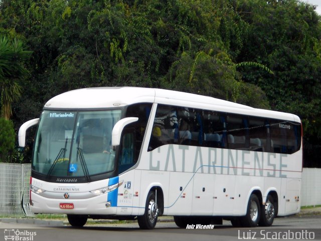 Auto Viação Catarinense 3305 na cidade de Curitiba, Paraná, Brasil, por Luiz Scarabotto . ID da foto: 2944837.