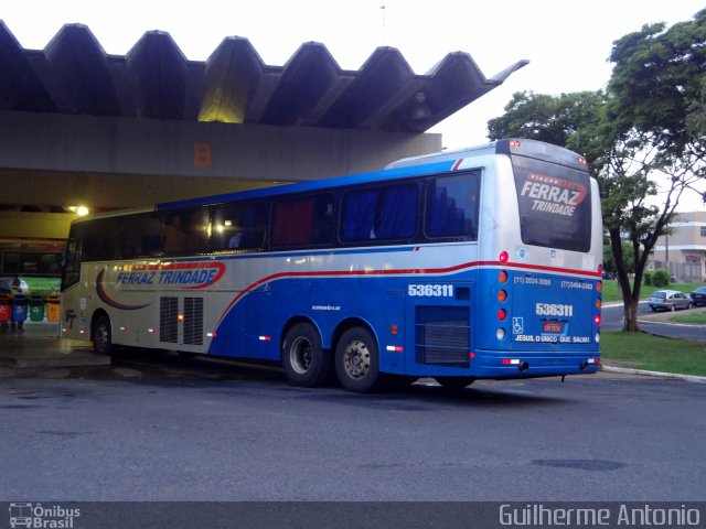Viação Ferraz Trindade 536311 na cidade de Araxá, Minas Gerais, Brasil, por Guilherme Antonio. Número da foto: #2944491.