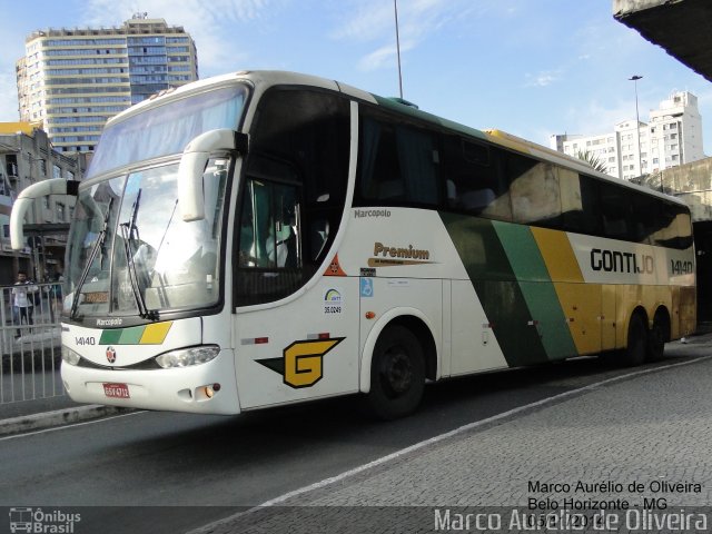 Empresa Gontijo de Transportes 14140 na cidade de Belo Horizonte, Minas Gerais, Brasil, por Marco Aurélio de Oliveira. Número da foto: #2944746.