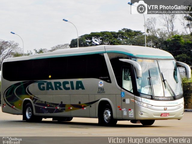 Viação Garcia 7746 na cidade de Maringá, Paraná, Brasil, por Victor Hugo Guedes Pereira. Número da foto: #2943838.