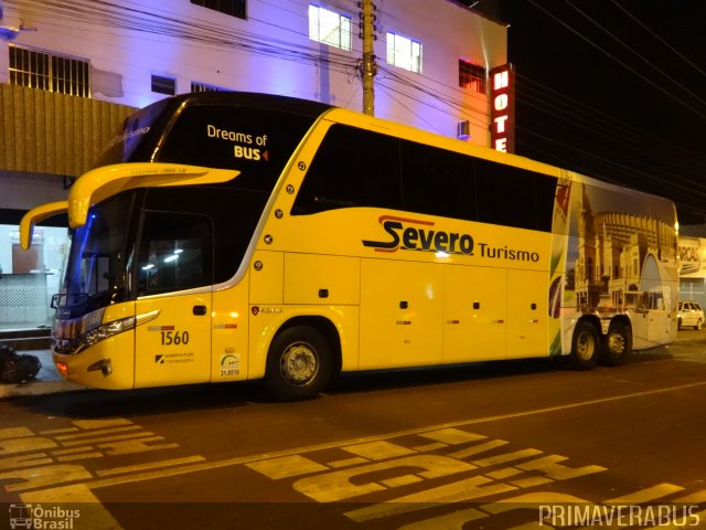 Severo Turismo 1560 na cidade de Trindade, Goiás, Brasil, por Alexandre Rodrigo. Número da foto: #2944710.