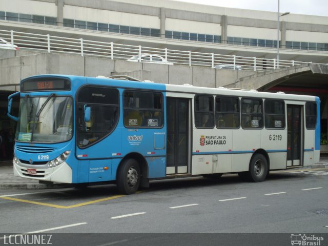 TUPI - Transportes Urbanos Piratininga 6 2119 na cidade de São Paulo, São Paulo, Brasil, por Luis Nunez. Número da foto: #2946904.