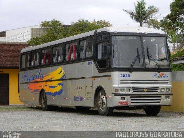 Priscila Turismo e Transporte 2020 na cidade de Guaratuba, Paraná, Brasil, por Paulobuss  Guaratuba. ID da foto: 2945097.