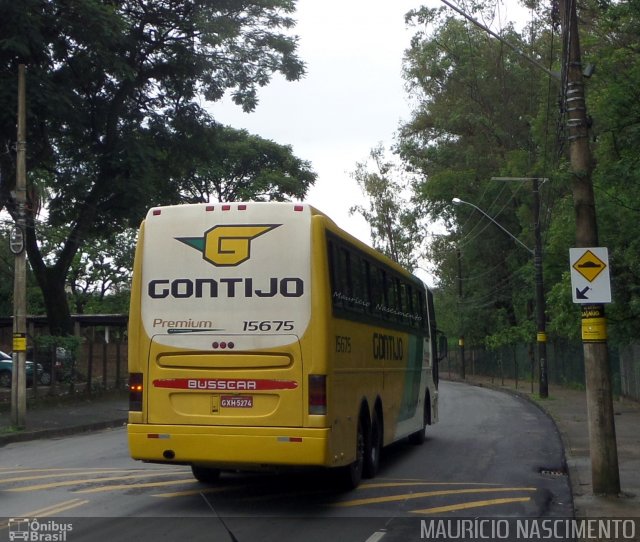 Empresa Gontijo de Transportes 15675 na cidade de Belo Horizonte, Minas Gerais, Brasil, por Maurício Nascimento. ID da foto: 2946903.