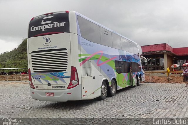 ComperTur Transportes Turísticos 12220 na cidade de Casimiro de Abreu, Rio de Janeiro, Brasil, por Carlos Julio. ID da foto: 2945322.