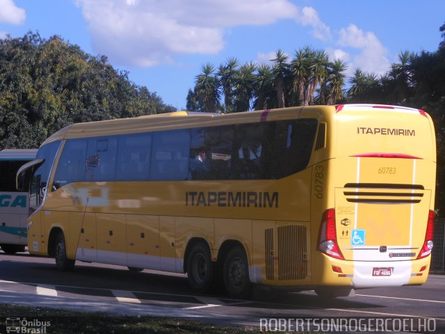 Viação Itapemirim 60783 na cidade de Curitiba, Paraná, Brasil, por Roger Coelho. ID da foto: 2945822.