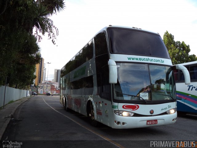 Eucatur - Empresa União Cascavel de Transportes e Turismo 4401 na cidade de Curitiba, Paraná, Brasil, por Alexandre Rodrigo. Número da foto: #2944961.