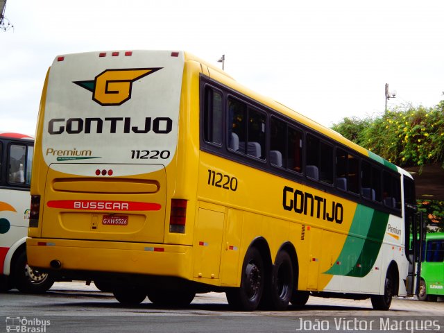 Empresa Gontijo de Transportes 11220 na cidade de Belo Horizonte, Minas Gerais, Brasil, por João Victor Marques. ID da foto: 2946592.