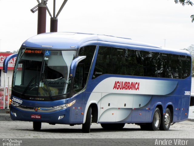 Viação Águia Branca 26860 na cidade de Vitória, Espírito Santo, Brasil, por André Vitor  Silva dos Santos. Número da foto: #2946508.